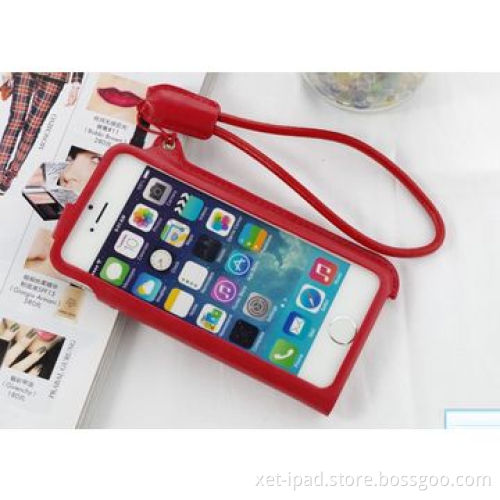Custom cases for iPhone 5/5S, card pocket, smart view window